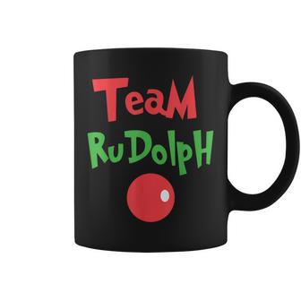 Team Rudolph Rudolph The Red Nose Reindeer Coffee Mug - Seseable
