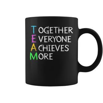 Team Together Everyone Achieves More Apparel Coffee Mug - Thegiftio UK