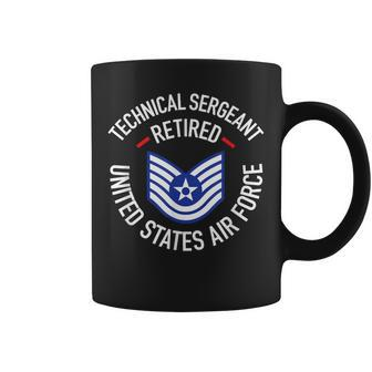 Technical Sergeant Tsgt Retired Air Force Retirement Coffee Mug | Mazezy