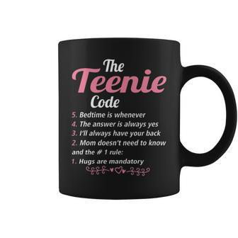 Teenie Grandma Gift Thenie Code Coffee Mug - Seseable