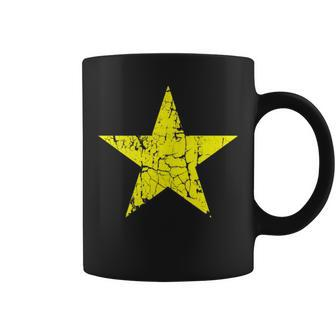 Texas Burnet Historical Flag 1836 Distressed Coffee Mug | Mazezy