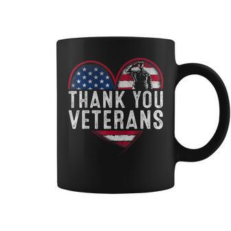 Thank You Veterans Day Memorial Day Partiotic Military Usa Coffee Mug | Mazezy