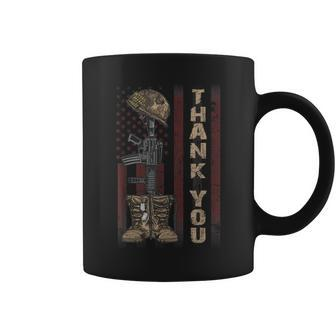 Thank You Army Soldiers Military Navy July 4Th Veterans Gift Coffee Mug | Mazezy
