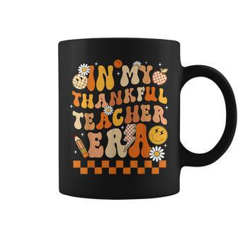 In My Thankful Teacher Era Autumn Retro Teacher's Day Coffee Mug - Thegiftio UK