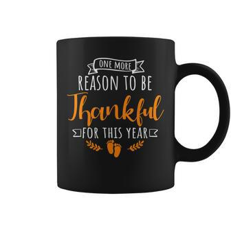 Thanksgiving Baby Announcement Gender Reveal Party Coffee Mug | Mazezy