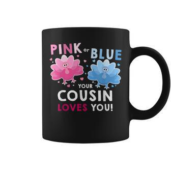 Thanksgiving Baby Shower Gender Reveal For Cousin Coffee Mug | Mazezy