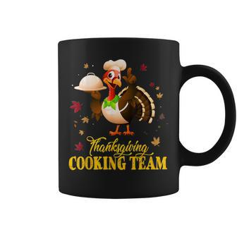 Thanksgiving Cooking Team Turkey Chef Costume Coffee Mug | Mazezy