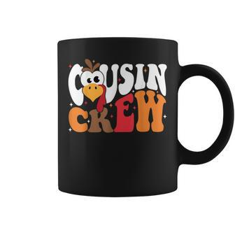 Thanksgiving Cousin Crew Turkey Team Squad Toddler Matching Coffee Mug - Monsterry