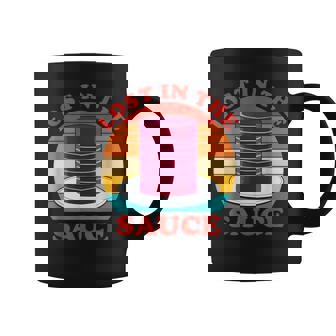 Thanksgiving Cranberry Sauce Lost In The Sauce Vintage Coffee Mug - Thegiftio