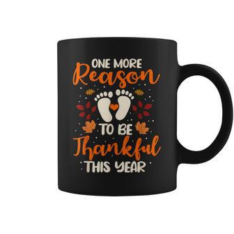 Thanksgiving Dinner Gender Announcement Party Baby Reveal Coffee Mug | Mazezy