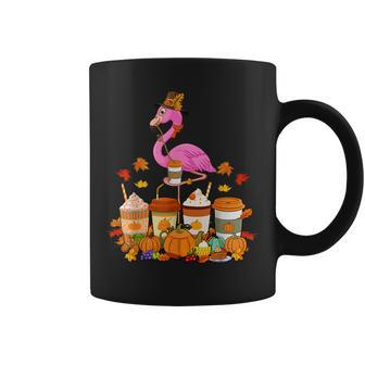 Thanksgiving Flamingo Wearing Hat Fall Coffee Cups Lover For Coffee Lovers Coffee Mug | Mazezy