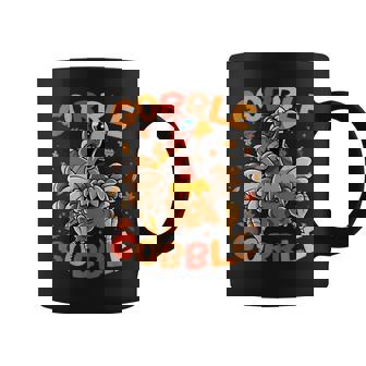 Thanksgiving Turkey Gobble Gobble Coffee Mug - Monsterry