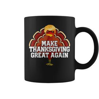Make Thanksgiving Great Again Turkey 2024 Coffee Mug | Mazezy