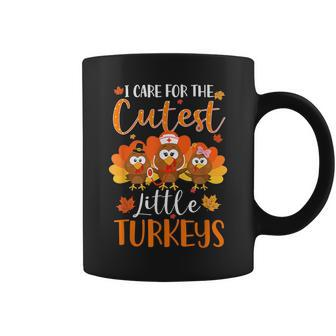 Thanksgiving Nurse Turkey Nurse Day Nicu Nurse Coffee Mug - Seseable