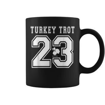 Thanksgiving Turkey Trot Costumes 2023 Fall Marathon Runner Coffee Mug - Seseable