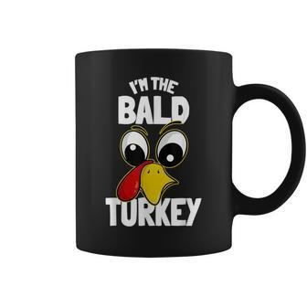 The Bald Turkey Family Group Matching Thanksgiving Funny Gifts For Turkey Lovers Funny Gifts Coffee Mug | Mazezy