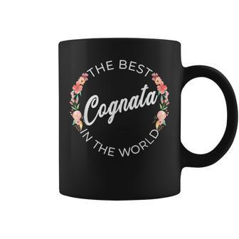 The Best Cognata In The World Italian Sister In Law Coffee Mug | Mazezy