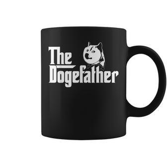 The Dogefather Doge Father Dogecoin Hodl Coffee Mug | Mazezy