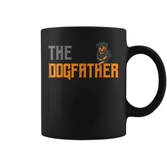 The Dogfather Rottweiler Dog Rottweilers Dogs Owner Gift Coffee Mug - Thegiftio UK