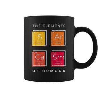The Element Sarcasm Of Humour Funny Science Gift Coffee Mug | Mazezy