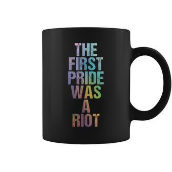 The First Pride Was A Riot | Parade 50Th Anniversary Coffee Mug | Mazezy