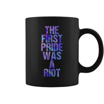 The First Pride Was A Riot Parade 50Th Anniversary Coffee Mug | Mazezy