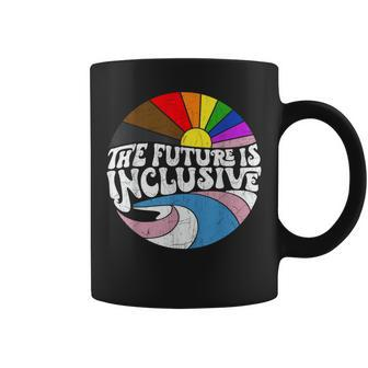 The Future Is Inclusive Lgbt Gay Rights Pride Coffee Mug | Mazezy