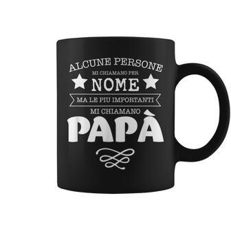 The Most Important People Call Me Dad Italian Words Coffee Mug | Mazezy