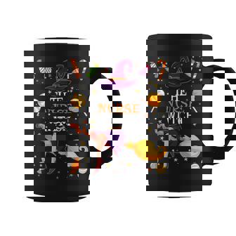 The Nurse Witch Funny Matching Family Halloween Candy Gift Halloween Funny Gifts Coffee Mug | Mazezy