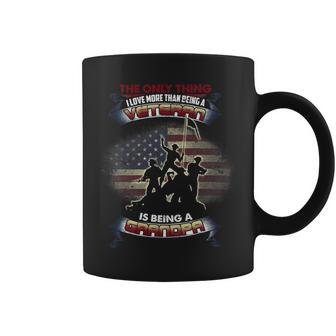 The Only Thing I Love More Than Being A Veteran Grandpa Tee 33 Coffee Mug - Monsterry