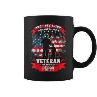 The Only Thing I Love More Than Being A Veteran Poppy Gift Gift For Mens Coffee Mug | Mazezy UK