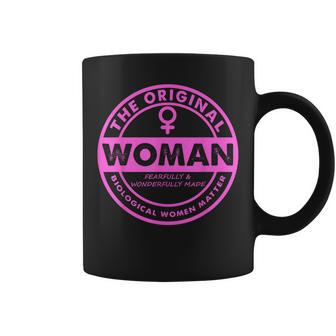 The Original Woman Made Biological Matter Women Quote Coffee Mug - Thegiftio UK