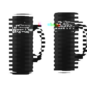 The Rainbow Belongs To God Lgbt Pride Month Pride Month Funny Designs Funny Gifts Coffee Mug | Mazezy