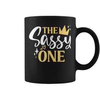 The Sassy One 1St Birthday First Girl Birthday Ns Kids Coffee Mug | Mazezy