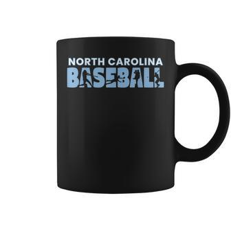 The Tarheel State Souvenir Sport Dad North Carolina Baseball Coffee Mug | Mazezy