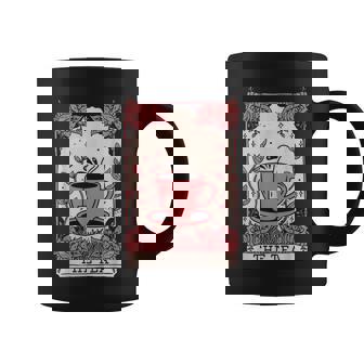 The Tea Drinker Tarot Card Reading Occult Dark Magic Coffee Mug - Thegiftio UK