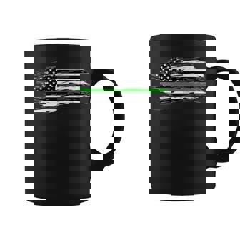 The Thin Green Line Federal Agents Game Wardens Pride Honor Coffee Mug | Mazezy