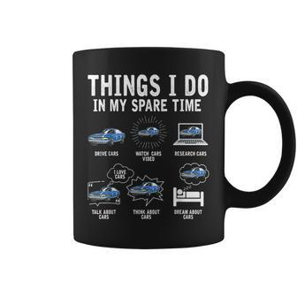 Things I Do In My Spare Time Car Enthusiast Funny Car Lovers Coffee Mug - Thegiftio UK