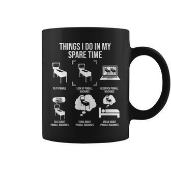 Things I Do In My Spare Time Pinball Gamer Coffee Mug - Monsterry UK