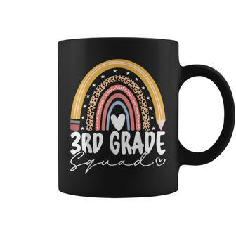 Third Grade Squad 3Rd Grade Team Retro First Day Of School 3Rd Grade Funny Gifts Coffee Mug | Mazezy