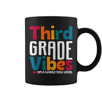 Third Grade Vibes Vintage 1St Day Of School Team 3Rd Grade Coffee Mug - Thegiftio UK