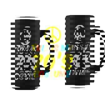 This Is My 70S Costume Retro Vintage Halloween Hippie Women 70S Vintage Designs Funny Gifts Coffee Mug | Mazezy