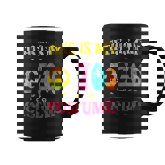 This Is My 70S Costume Vintage Funny Groovy Peace Halloween 70S Vintage Designs Funny Gifts Coffee Mug | Mazezy