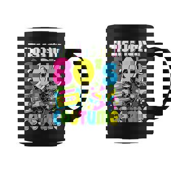 This Is My 80S Costume 80S Theme Outfit Eighties 1980S Coffee Mug - Seseable