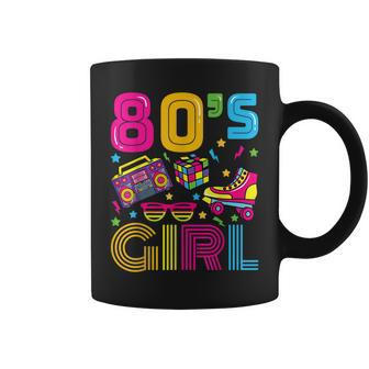 This Is My 80S Girl Costume 1980S Retro Vintage 80S Party Coffee Mug - Seseable