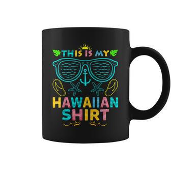 This Is My Hawaiian Tropical Luau Costume Party Hawaii Coffee Mug | Mazezy