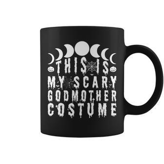 This Is My Scary Godmother Costume Funny Pumpkin Halloween Coffee Mug | Mazezy