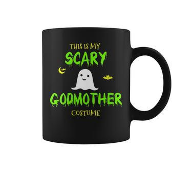 This Is My Scary Godmother Costume Halloween Lazy Easy Coffee Mug | Mazezy