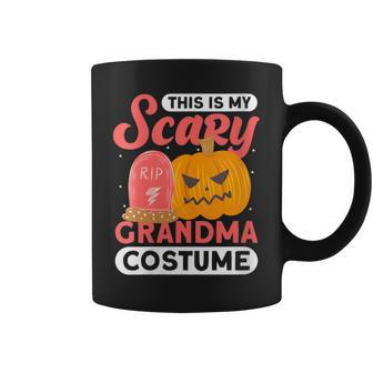 This Is My Scary Grandma Costume For Halloween Coffee Mug | Mazezy