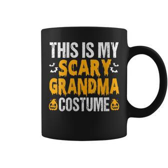 This Is My Scary Grandma Costume Halloween Grandma Funny Coffee Mug | Mazezy UK